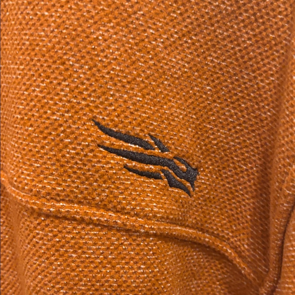Sleek Burnt Orange Men's Shirt Jacket Sitka brand - Picture 5 of 5